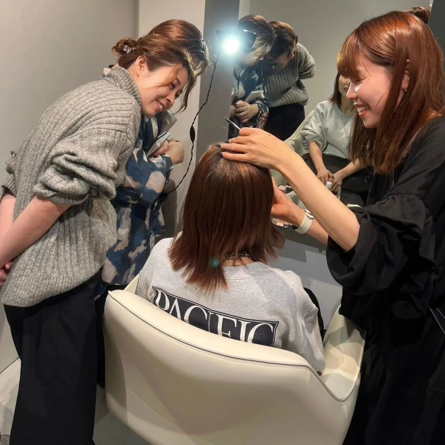 @_hm.wd_ ヘアメイクの神様✨を講師にお招きし